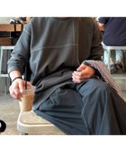 【チャオパニックティピー/CIAOPANIC TYPY】の【ロングシーズン着回し】【ユニセックス】ヴィンテージ切り替えスウェット 人気、トレンドファッション・服の通販 founy(ファニー) ファッション Fashion レディースファッション Fashion for Women トップス・カットソー Cut & Sew Tops レディースパーカー・カジュアルフーディー Casual Hoodies & Sweatshirts スウェット・クルーネックトップス Sweatshirts & Crewnecks / Relaxed Fit Sweat Tops インナー Innerwear ヴィンテージ Vintage Style 春 Spring 秋 Autumn ジャケット Jacket, Outerwear スウェット / スエット Sweatshirt, Sweatwear スラックス Slacks, Dress Pants 雑誌 Magazine, Fashion Magazine デニム Denim, Jeans Material ロング Long, Long-Length ワイド Wide, Wide Fit 冬 Winter / This Winter おすすめ Recommended / Our Picks thumbnail ブラック|ID: prp329100004793452 ipo3291000000035076155