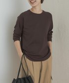 【アーバンリサーチ ドアーズ/URBAN RESEARCH DOORS】の『一部WEB限定カラー』ソフトフライスプルオーバー BROWN|ID: prp329100004793460 ipo3291000000034780638