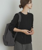 【アーバンリサーチ ドアーズ/URBAN RESEARCH DOORS】の『一部WEB限定カラー』ソフトフライスプルオーバー BLACK|ID: prp329100004793460 ipo3291000000034780640