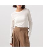 【ベイフロー/BAYFLOW】のソフトテレコロングスリーブT 人気、トレンドファッション・服の通販 founy(ファニー) ファッション Fashion レディースファッション Fashion for Women おすすめ Recommended / Our Picks アクリル Acrylic Material インナー Innerwear フィット Fit, Slim Fit 冬 Winter / This Winter 秋 Autumn thumbnail オフホワイト11|ID: prp329100004793462 ipo3291000000034849759