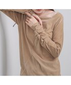 【バブ ブージュルード/Bab Bou Jeloud】の前後2WAYシアーベロアトップス 人気、トレンドファッション・服の通販 founy(ファニー) ファッション Fashion レディースファッション Fashion for Women トップス・カットソー Cut & Sew Tops ベロアトップス Velour Tops / Velvet-Look Items インナー Innerwear ギャザー Gathered, Ruffled シアー Sheer, See-Through シンプル Simple, Minimal ジャケット Jacket, Outerwear ストレッチ Stretch, Stretchy Fabric スマート Smart, Elegant チェック Check, Plaid, Tartan デニム Denim, Jeans Material フェミニン Feminine, Girly ベロア Velour, Soft Velvet A/W・秋冬 Autumn/Winter 再入荷 Restock / Back in Stock おすすめ Recommended / Our Picks エレガント 上品 Elegant thumbnail BEIGE|ID: prp329100004793478 ipo3291000000034930223