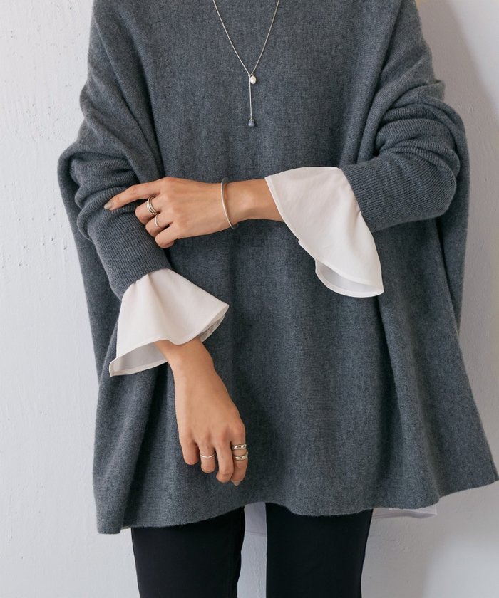 【ビアズリー/BEARDSLEY】のフリルカフス後ろドレープTブラウス インテリア・キッズ・メンズ・レディースファッション・服の通販 founy(ファニー) https://founy.com/ ファッション Fashion レディースファッション Fashion for Women トップス・カットソー Cut & Sew Tops シャツ・ブラウス・オフィスカジュアル Elegant Blouses & Button-Ups 春 Spring カフス Cuff Design ギャザー Gathered, Ruffled ジョーゼット Georgette, Semi-Sheer Fabric ストレッチ Stretch, Stretchy Fabric ドレープ Drape, Draping Fabric フリル Frill, Ruffle S/S・春夏 SS, Spring/Summer, Warm Season 再入荷 Restock / Back in Stock おすすめ Recommended / Our Picks 夏 Summer |ID: prp329100004793480 ipo3291000000034780786