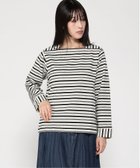 【クロコダイル/CROCODILE】のスクエアネック プルオーバー 人気、トレンドファッション・服の通販 founy(ファニー) ファッション Fashion レディースファッション Fashion for Women トップス・カットソー Cut & Sew Tops カジュアルプルオーバー・ニットトップス Pullovers & Knit Tops / Casual Pullovers スクエア Square, Square Shape ボーダー Border, Stripe thumbnail アイボリー|ID: prp329100004793493 ipo3291000000035185640