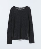 【ジーナシス/JEANASiS】のストレッチレースLS TEE 人気、トレンドファッション・服の通販 founy(ファニー) ファッション Fashion レディースファッション Fashion for Women インナー Innerwear カーディガン Cardigan, Knitwear ジャケット Jacket, Outerwear スウェット / スエット Sweatshirt, Sweatwear ストレッチ Stretch, Stretchy Fabric トレンド Trend, Trending Now レース Lace, Lace Fabric thumbnail ブラック|ID: prp329100004793495 ipo3291000000034822729