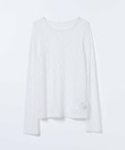 【ジーナシス/JEANASiS】のストレッチレースLS TEE 人気、トレンドファッション・服の通販 founy(ファニー) ファッション Fashion レディースファッション Fashion for Women インナー Innerwear カーディガン Cardigan, Knitwear ジャケット Jacket, Outerwear スウェット / スエット Sweatshirt, Sweatwear ストレッチ Stretch, Stretchy Fabric トレンド Trend, Trending Now レース Lace, Lace Fabric thumbnail ホワイト|ID: prp329100004793495 ipo3291000000034822730