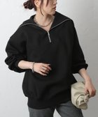 【コロニートゥーワンスリーナイン/COLONY 2139】のダンボールセーラーハーフジッププルオーバー ブラック|ID: prp329100004793501 ipo3291000000034867422