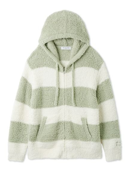 【ジェラートピケ オム/GELATO PIQUE HOMME / MEN】の【HOMME】ジェラート2ボーダーパーカー インテリア・キッズ・メンズ・レディースファッション・服の通販 founy(ファニー) 　ファッション　Fashion　メンズファッション　Fashion for Men　スマート　Smart, Elegant　パーカー　Hoodie, Parka　ビッグ　Big, Oversized　ボーダー　Border, Stripe　ロング　Long, Long-Length　ワンポイント　One Point, Statement Accent　定番　Standard, Basic Item　MNT[021]|ID: prp329100004793504 ipo3291000000034868091