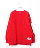 【レプシィム ローリーズファーム/LEPSIM LOWRYS FARM】の【DISCUS/ディスカス】フリースパッチプルオーバー レッド35|ID: prp329100004793505 ipo3291000000034822139