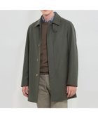【マッキントッシュ ロンドン/MACKINTOSH LONDON / MEN】の【WEB・一部店舗限定】【DUNFORD】ウールメルトンステンカラーコート グリーン|ID: prp329100004793537 ipo3291000000034822931