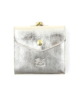 【ブルーコムブルー/BLEU COMME BLEU】のイルビゾンテ 二つ折り財布 ウォレット 人気、トレンドファッション・服の通販 founy(ファニー) ファッション Fashion レディースファッション Fashion for Women ミニ財布・二つ折り財布 Wallets & Card Cases ウォレット Wallet コイン Coin, Coin Design シルバー Silver, Metallic Silver フラップ Flap, Flap Pocket ポケット Pocket, Pocket Detail ラグジュアリー Luxury, Elegant 財布 Wallet, Purse |ID:prp329100004793549