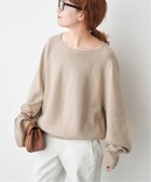 【スピック&スパン/Spick & Span】の《26SS 新作 / 》 ニュアンスコクーンバルキーニット ベージュ|ID: prp329100004793560 ipo3291000000034781394