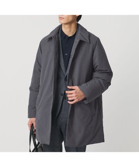 【ユナイテッドアローズ/UNITED ARROWS / MEN】のADS ショートダウン バルカラーコート 撥水 人気、トレンドファッション・服の通販 founy(ファニー) ファッション Fashion メンズファッション Fashion for Men ガウン Gown, Robe ショート Short, Short Length シンプル Simple, Minimal ジャケット Jacket, Outerwear スリーブ Sleeve, Long Sleeve / Short Sleeve ダウン Down, Puffer デニム Denim, Jeans Material ブルゾン Blouson, Bomber Jacket モダン Modern, Contemporary ビジネス 仕事 通勤 Business / Work / Commuting |ID:prp329100004793561