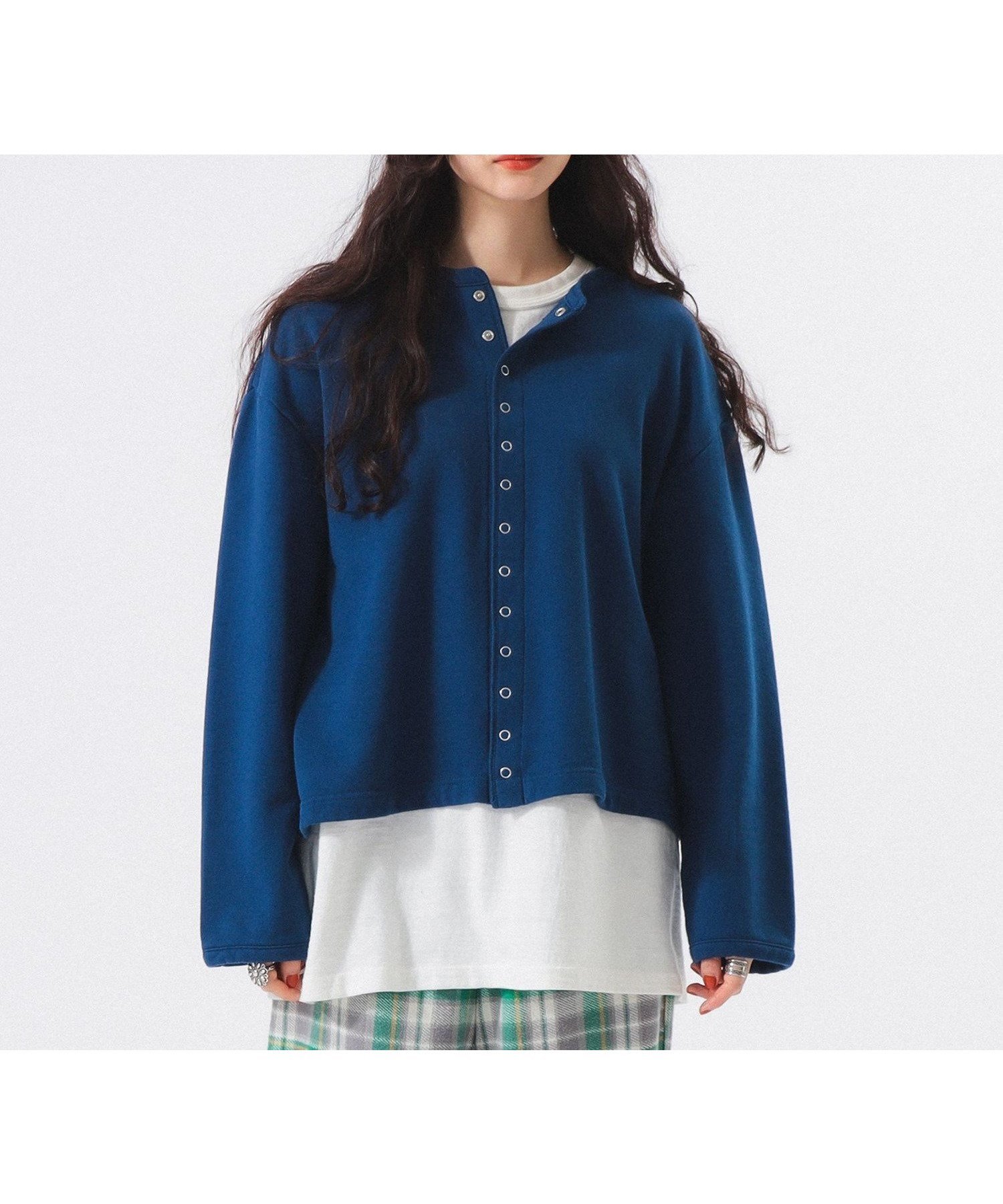 【ビームス ウイメン/BEAMS】の【12/4新規値下げ】リングドット カーディガン 25AW インテリア・キッズ・メンズ・レディースファッション・服の通販 founy(ファニー) 　ファッション　Fashion　レディースファッション　Fashion for Women　トップス・カットソー　Cut & Sew Tops　カーディガン・羽織り　Layered Style Cardigans　インナー　Innerwear　カットソー　Cut and Sewn Top　カーディガン　Cardigan, Knitwear　ジャケット　Jacket, Outerwear　ドット　Polka Dot, Dot Pattern　定番　Standard, Basic Item　人気　Popular, Best Seller　バランス　Balance, Style Balance　2025年　2025　2025-2026秋冬・A/W　Autumn/Winter 2025–26 AW25–26　BLUE|ID: prp329100004793573 ipo3291000000035040748