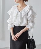 【ラナン/Ranan】のビッグカラーフリルブラウス 人気、トレンドファッション・服の通販 founy(ファニー) ファッション Fashion レディースファッション Fashion for Women トップス・カットソー Cut & Sew Tops シャツ・ブラウス・オフィスカジュアル Elegant Blouses & Button-Ups オケージョン Occasion Wear ギャザー Gathered, Ruffled 今季 This Season, Current Season スラックス Slacks, Dress Pants スリーブ Sleeve, Long Sleeve / Short Sleeve スーツ Suit, Formalwear セットアップ Set-Up, Coordinated Outfit デコルテ Décolleté, Neckline デニム Denim, Jeans Material トレンド Trend, Trending Now フェミニン Feminine, Girly フリル Frill, Ruffle ポケット Pocket, Pocket Detail ワイド Wide, Wide Fit セレモニー Ceremony thumbnail OW|ID: prp329100004793591 ipo3291000000035012542