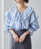 【ラナン/Ranan】のビッグカラーフリルブラウス 人気、トレンドファッション・服の通販 founy(ファニー) ファッション Fashion レディースファッション Fashion for Women トップス・カットソー Cut & Sew Tops シャツ・ブラウス・オフィスカジュアル Elegant Blouses & Button-Ups オケージョン Occasion Wear ギャザー Gathered, Ruffled 今季 This Season, Current Season スラックス Slacks, Dress Pants スリーブ Sleeve, Long Sleeve / Short Sleeve スーツ Suit, Formalwear セットアップ Set-Up, Coordinated Outfit デコルテ Décolleté, Neckline デニム Denim, Jeans Material トレンド Trend, Trending Now フェミニン Feminine, Girly フリル Frill, Ruffle ポケット Pocket, Pocket Detail ワイド Wide, Wide Fit セレモニー Ceremony thumbnail BU|ID: prp329100004793591 ipo3291000000035012544