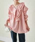 【ラナン/Ranan】のビッグカラーフリルブラウス 人気、トレンドファッション・服の通販 founy(ファニー) ファッション Fashion レディースファッション Fashion for Women トップス・カットソー Cut & Sew Tops シャツ・ブラウス・オフィスカジュアル Elegant Blouses & Button-Ups オケージョン Occasion Wear ギャザー Gathered, Ruffled 今季 This Season, Current Season スラックス Slacks, Dress Pants スリーブ Sleeve, Long Sleeve / Short Sleeve スーツ Suit, Formalwear セットアップ Set-Up, Coordinated Outfit デコルテ Décolleté, Neckline デニム Denim, Jeans Material トレンド Trend, Trending Now フェミニン Feminine, Girly フリル Frill, Ruffle ポケット Pocket, Pocket Detail ワイド Wide, Wide Fit セレモニー Ceremony thumbnail コーラルピンク|ID: prp329100004793591 ipo3291000000035012545