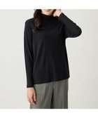 【エーシーデザインバイアルファキュービック/A/C DESIGN BY ALPHACUBIC】のウールミックスハイネックカットソー 人気、トレンドファッション・服の通販 founy(ファニー) ファッション Fashion レディースファッション Fashion for Women トップス・カットソー Cut & Sew Tops カットソー・ベーシックTシャツ Cut-and-Sewn Tops / Stretch Tees & Basics おすすめ Recommended / Our Picks インナー Innerwear カーディガン Cardigan, Knitwear ジャケット Jacket, Outerwear ストレッチ Stretch, Stretchy Fabric エレガント 上品 Elegant thumbnail ブラック|ID: prp329100004793603 ipo3291000000034900881