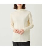 【エーシーデザインバイアルファキュービック/A/C DESIGN BY ALPHACUBIC】のウールミックスハイネックカットソー 人気、トレンドファッション・服の通販 founy(ファニー) ファッション Fashion レディースファッション Fashion for Women トップス・カットソー Cut & Sew Tops カットソー・ベーシックTシャツ Cut-and-Sewn Tops / Stretch Tees & Basics おすすめ Recommended / Our Picks インナー Innerwear カーディガン Cardigan, Knitwear ジャケット Jacket, Outerwear ストレッチ Stretch, Stretchy Fabric エレガント 上品 Elegant thumbnail オフホワイト|ID: prp329100004793603 ipo3291000000034900884