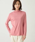 【エーシーデザインバイアルファキュービック/A/C DESIGN BY ALPHACUBIC】のウールミックスハイネックカットソー 人気、トレンドファッション・服の通販 founy(ファニー) ファッション Fashion レディースファッション Fashion for Women トップス・カットソー Cut & Sew Tops カットソー・ベーシックTシャツ Cut-and-Sewn Tops / Stretch Tees & Basics おすすめ Recommended / Our Picks インナー Innerwear カーディガン Cardigan, Knitwear ジャケット Jacket, Outerwear ストレッチ Stretch, Stretchy Fabric エレガント 上品 Elegant thumbnail ピンク|ID: prp329100004793603 ipo3291000000034900887