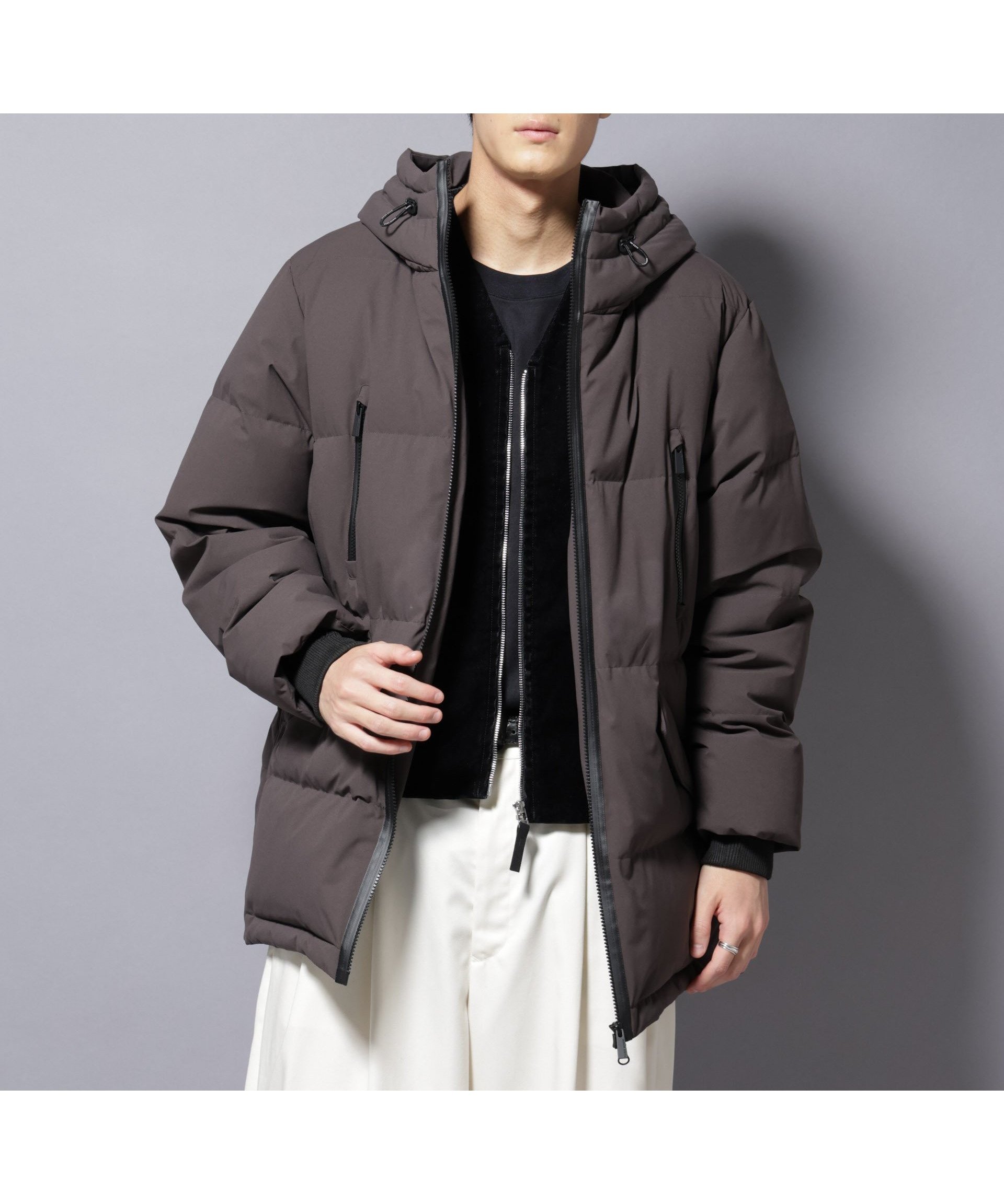 【ナノ ユニバース/nano universe / MEN】の「西川ダウン」SOLOTEXダウン インテリア・キッズ・メンズ・レディースファッション・服の通販 founy(ファニー) 　ファッション　Fashion　メンズファッション　Fashion for Men　クッション　Cushion, Throw Pillow　軽量　Lightweight, Ultra Light　スタンダード　Standard, Basic　ストレッチ　Stretch, Stretchy Fabric　スポーティ　Sporty, Casual Athletic　ダウン　Down, Puffer　なめらか　Smooth, Silky Texture　人気　Popular, Best Seller　バランス　Balance, Style Balance　ポケット　Pocket, Pocket Detail　ミドル　Middle Length, Mid Height　メンズ　Men's, Menswear　冬　Winter / This Winter　おすすめ　Recommended / Our Picks　2025年　2025　2025-2026秋冬・A/W　Autumn/Winter 2025–26 AW25–26　チャコール3|ID: prp329100004793614 ipo3291000000034856332