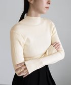 【セレクトモカ/SELECT MOCA】のニュアンスリブプチハイネックトップス 人気、トレンドファッション・服の通販 founy(ファニー) ファッション Fashion レディースファッション Fashion for Women トップス・カットソー Cut & Sew Tops シンプル Simple, Minimal スラックス Slacks, Dress Pants デニム Denim, Jeans Material thumbnail ホワイト-05|ID: prp329100004793616 ipo3291000000034802998