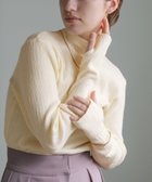 【セレクトモカ/SELECT MOCA】のニュアンスリブプチハイネックトップス 人気、トレンドファッション・服の通販 founy(ファニー) ファッション Fashion レディースファッション Fashion for Women トップス・カットソー Cut & Sew Tops シンプル Simple, Minimal スラックス Slacks, Dress Pants デニム Denim, Jeans Material thumbnail アイボリー-01|ID: prp329100004793616 ipo3291000000034803004