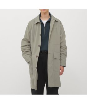 【マーガレット ハウエル/MARGARET HOWELL / MEN】のWORN COTTON NYLON COAT 人気、トレンドファッション・服の通販 founy(ファニー) ファッション Fashion メンズファッション Fashion for Men アウター Men's Coats Outerwear フラップ Flap, Flap Pocket ポケット Pocket, Pocket Detail ワーク Workwear, Utility Style |ID:prp329100004793618