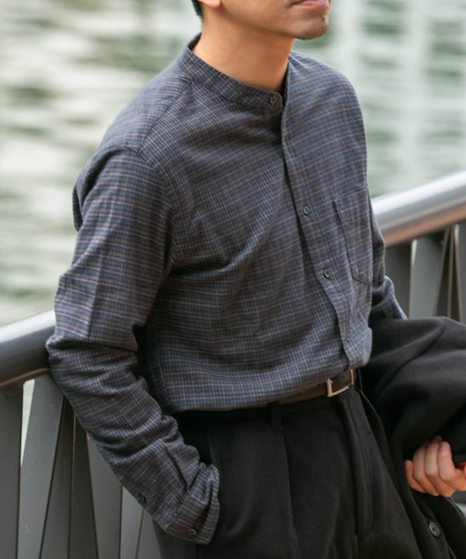 【アーバンリサーチ ロッソ/URBAN RESEARCH ROSSO / MEN】の『抗菌 / 防臭』『XXLサイズあり』ハイパフォーマンスフランネルシャツ インテリア・キッズ・メンズ・レディースファッション・服の通販 founy(ファニー) 　ファッション　Fashion　メンズファッション　Fashion for Men　ウォーム　Warm Fabric　今季　This Season, Current Season　抗菌　Antibacterial, Bacteria-Resistant　ダウン　Down, Puffer　チェック　Check, Plaid, Tartan　定番　Standard, Basic Item　人気　Popular, Best Seller　パフォーマンス　Performance, Active Function　フィット　Fit, Slim Fit　ベーシック　Basic, Essential　無地　Plain, Solid Color　レギュラー　Regular, Standard Fit　A/W・秋冬　Autumn/Winter　冬　Winter / This Winter　2025年　2025　2025-2026秋冬・A/W　Autumn/Winter 2025–26 AW25–26　GRN CHECK|ID: prp329100004793621 ipo3291000000034781816