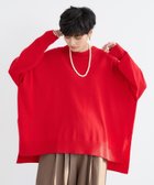 【バンヤードストーム/BARNYARDSTORM】のハイゲージクルーポンチョニット【WEB限定カラー】 人気、トレンドファッション・服の通販 founy(ファニー) ファッション Fashion レディースファッション Fashion for Women アウター Coat / Outerwear Collection ポンチョ・ケープコート Ponchos & Capes トップス・カットソー Cut & Sew Tops ニット Knit Tops & Sweaters おすすめ Recommended / Our Picks イエロー Yellow シンプル Simple, Minimal スリット Slit, Slit Detail デニム Denim, Jeans Material ドレープ Drape, Draping Fabric 人気 Popular, Best Seller 防寒 Cold Protection, Winter-Ready thumbnail レッド|ID: prp329100004793669 ipo3291000000034929071