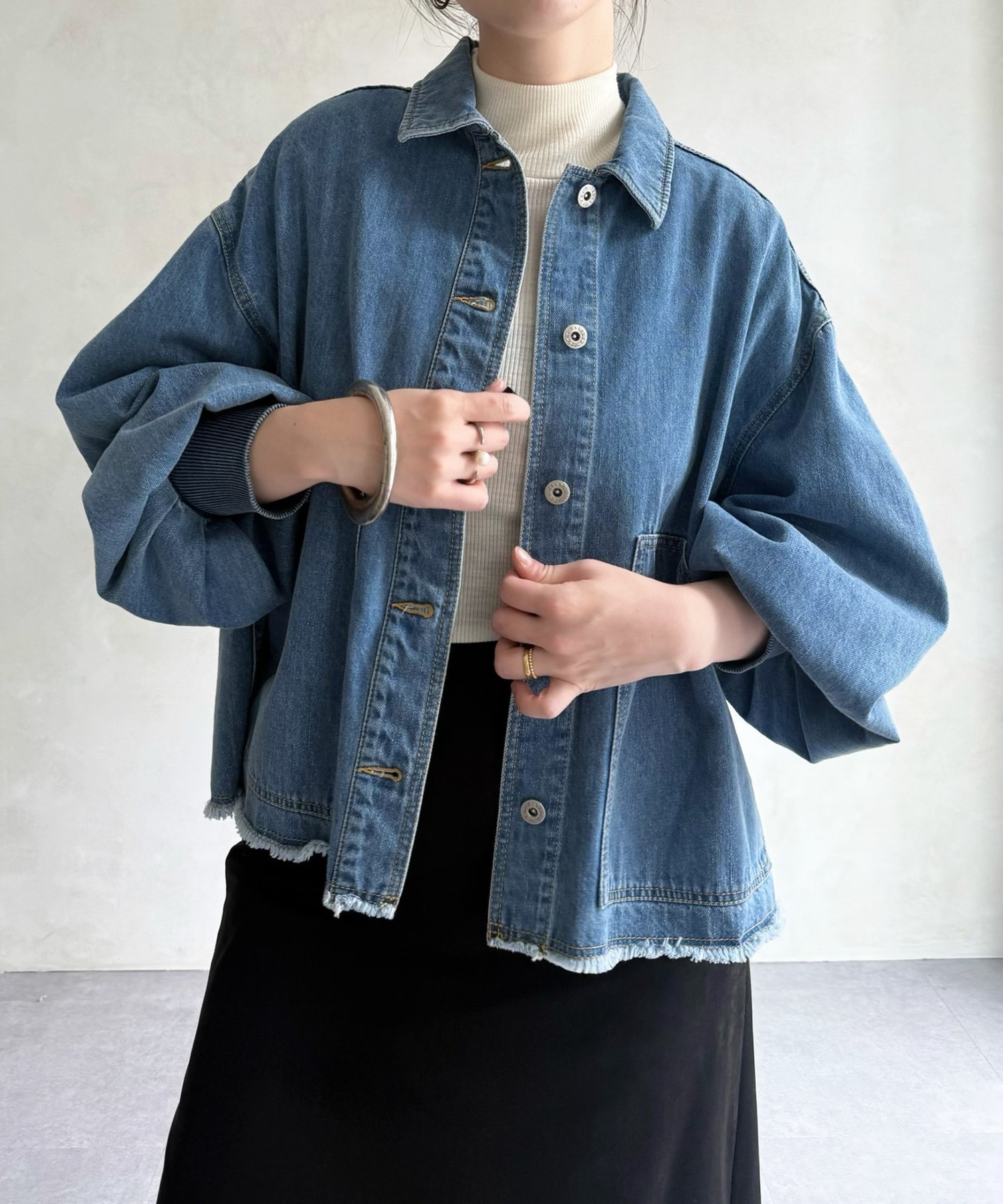 【ビアズリー/BEARDSLEY】の袖リブGジャン《FRIPIER》 人気、トレンドファッション・服の通販 founy(ファニー) ファッション Fashion レディースファッション Fashion for Women アウター Coat / Outerwear Collection インディゴ Indigo Denim インナー Innerwear ジャケット Jacket, Outerwear ダメージ Distressed, Destroyed デニム Denim, Jeans Material ポケット Pocket, Pocket Detail 再入荷 Restock / Back in Stock おすすめ Recommended / Our Picks other-1|ID: prp329100004793673 ipo3291000000034782119