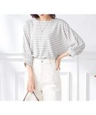 【アー ヴェー ヴェー/a.v.v】のボーダードルマントップス アイボリー|ID: prp329100004793675 ipo3291000000034782137