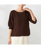 【アー ヴェー ヴェー/a.v.v】のポコポコトップス ブラウン|ID: prp329100004793677 ipo3291000000034782147