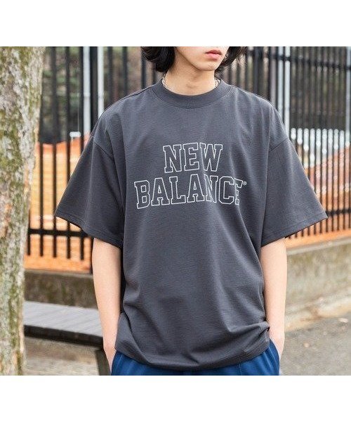 【ニューバランス/new balance】のオーバーサイズズドショートスリーブTシャツ 人気、トレンドファッション・服の通販 founy(ファニー) ファッション Fashion レディースファッション Fashion for Women トップス・カットソー Cut & Sew Tops シャツ・ブラウス・オフィスカジュアル Elegant Blouses & Button-Ups ロングTシャツ・Tシャツ Longline T-Shirts & Tees ショート Short, Short Length スマート Smart, Elegant スリーブ Sleeve, Long Sleeve / Short Sleeve フロント Front, Front Design ブロック Block, Solid Block Pattern プリント Print, Printed Pattern ボックス Boxy, Box Shape ボトム Bottoms, Lower Wear other-1|ID: prp329100004793681 ipo3291000000034810201