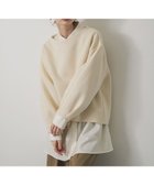 【センスオブプレイス/SENSE OF PLACE by URBAN RESEARCH】のコクーンスリーブカットトップ 人気、トレンドファッション・服の通販 founy(ファニー) ファッション Fashion レディースファッション Fashion for Women 2025年 2025 2025-2026秋冬・A/W Autumn/Winter 2025–26 AW25–26 冬 Winter / This Winter シンプル Simple, Minimal ワンポイント One Point, Statement Accent エレガント 上品 Elegant A/W・秋冬 Autumn/Winter thumbnail アイボリー|ID: prp329100004793702 ipo3291000000034782339