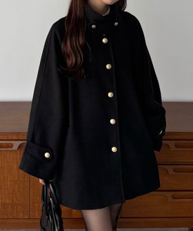 【ジュノア/JUNOAH】のcallautia ゴールドボタンミドルコート 人気、トレンドファッション・服の通販 founy(ファニー) ファッション Fashion レディースファッション Fashion for Women アウター Coat / Outerwear Collection コート・ロングコート・ピーコート Long Coats, Peacoats & More |ID:prp329100004793707