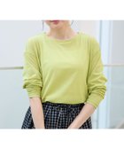 【エニー/ANY】のシア-ラウンドネックTシャツ アップルグリーン[060]|ID: prp329100004793708 ipo3291000000034782390