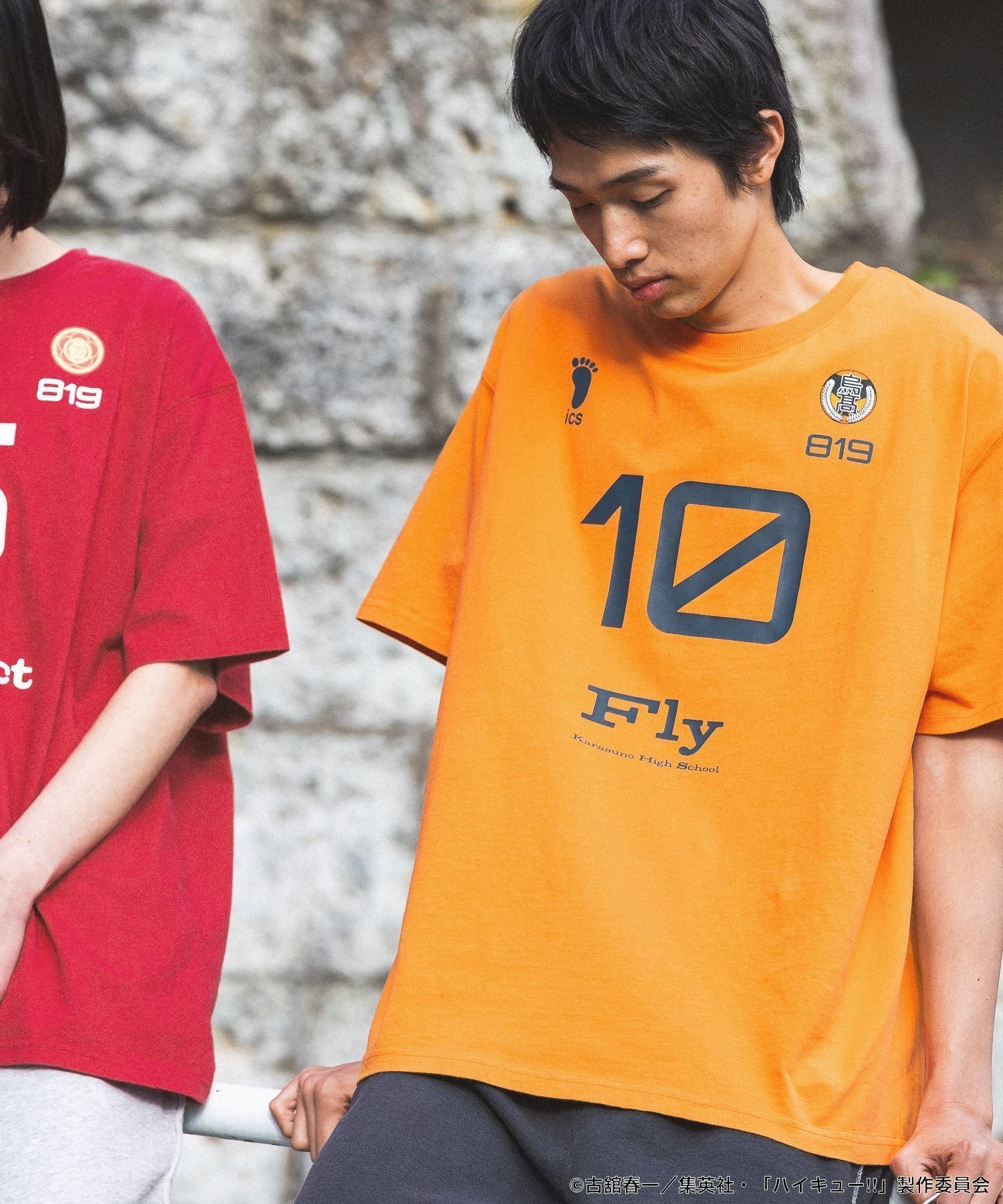 【ジーナシス/JEANASiS】のハイキュー!! ナンバリングTEE SS インテリア・キッズ・メンズ・レディースファッション・服の通販 founy(ファニー) 　ファッション　Fashion　レディースファッション　Fashion for Women　ショート　Short, Short Length　スポーツ　Sports, Activewear　チャーム　Charm, Pendant　トレンド　Trend, Trending Now　人気　Popular, Best Seller　別注　Limited Edition, Custom Order　モチーフ　Motif, Design Theme　ルーズ　Loose, Oversized　オレンジ|ID: prp329100004793713 ipo3291000000034782410