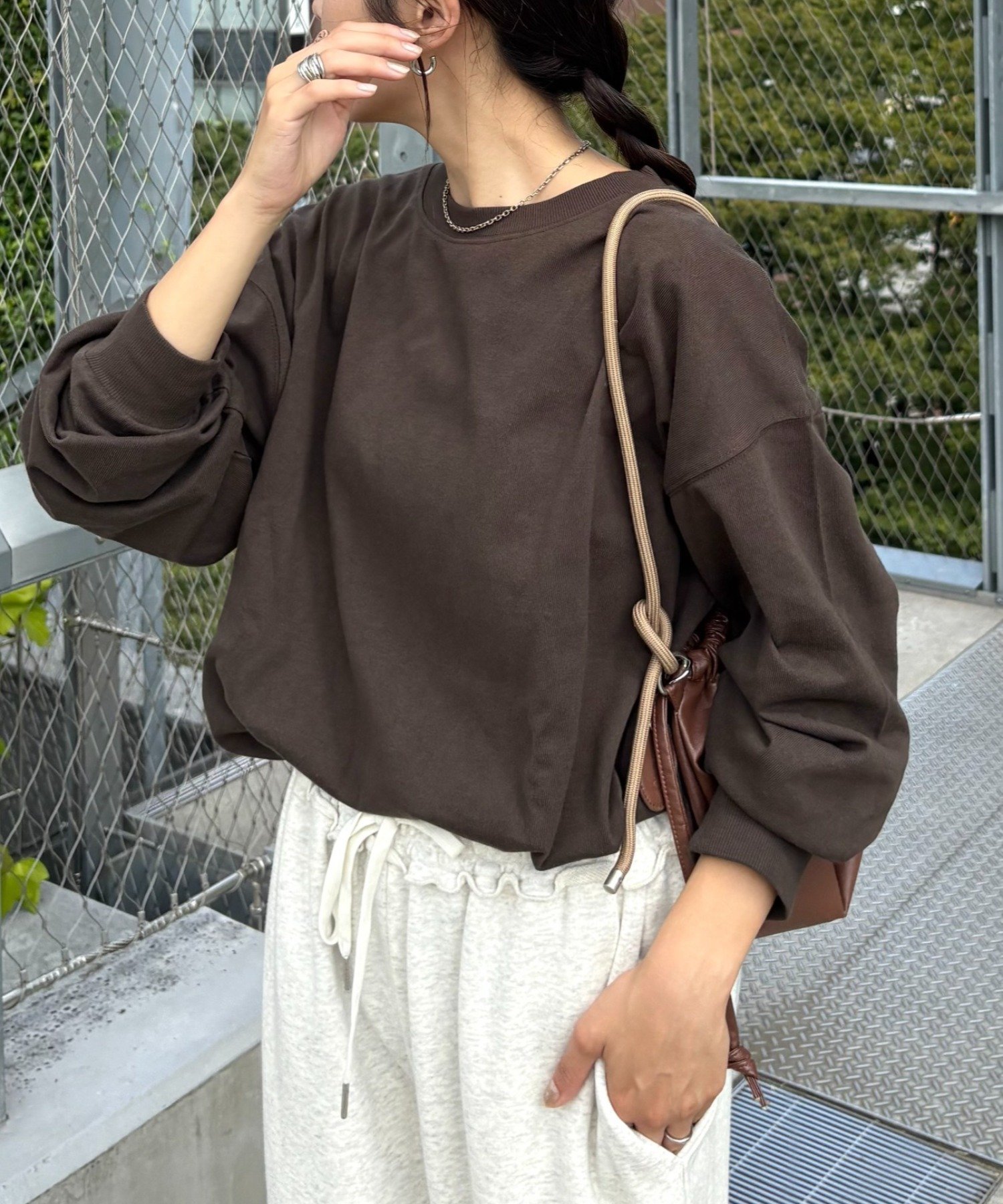 【チャオパニックティピー/CIAOPANIC TYPY】の【洗ってもよれにくい】ユニセックスオーバーサイズスウェtee インテリア・キッズ・メンズ・レディースファッション・服の通販 founy(ファニー) 　ファッション　Fashion　レディースファッション　Fashion for Women　インナー　Innerwear　ジャケット　Jacket, Outerwear　スウェット / スエット　Sweatshirt, Sweatwear　ボーダー　Border, Stripe　メンズ　Men's, Menswear　再入荷　Restock / Back in Stock　おすすめ　Recommended / Our Picks　チャコールグレー|ID: prp329100004793721 ipo3291000000034874351