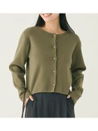 【コカ/COCA】の【新色追加】金ボタンニットカーディガン 人気、トレンドファッション・服の通販 founy(ファニー) ファッション Fashion レディースファッション Fashion for Women トップス・カットソー Cut & Sew Tops ニット Knit Tops & Sweaters カーディガン・羽織り Layered Style Cardigans カーディガン Cardigan, Knitwear クラシカル Classical, Vintage-Inspired コンパクト Compact, Small Size フロント Front, Front Design ポケット Pocket, Pocket Detail ロング Long, Long-Length A/W・秋冬 Autumn/Winter おすすめ Recommended / Our Picks エレガント 上品 Elegant 2025年 2025 2025-2026秋冬・A/W Autumn/Winter 2025–26 AW25–26 thumbnail Khaki|ID: prp329100004793726 ipo3291000000034907031