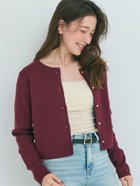 【コカ/COCA】の【新色追加】金ボタンニットカーディガン 人気、トレンドファッション・服の通販 founy(ファニー) ファッション Fashion レディースファッション Fashion for Women トップス・カットソー Cut & Sew Tops ニット Knit Tops & Sweaters カーディガン・羽織り Layered Style Cardigans カーディガン Cardigan, Knitwear クラシカル Classical, Vintage-Inspired コンパクト Compact, Small Size フロント Front, Front Design ポケット Pocket, Pocket Detail ロング Long, Long-Length A/W・秋冬 Autumn/Winter おすすめ Recommended / Our Picks エレガント 上品 Elegant 2025年 2025 2025-2026秋冬・A/W Autumn/Winter 2025–26 AW25–26 thumbnail Wine|ID: prp329100004793726 ipo3291000000034907033