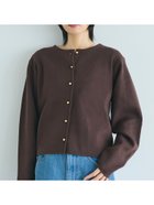【コカ/COCA】の【新色追加】金ボタンニットカーディガン 人気、トレンドファッション・服の通販 founy(ファニー) ファッション Fashion レディースファッション Fashion for Women トップス・カットソー Cut & Sew Tops ニット Knit Tops & Sweaters カーディガン・羽織り Layered Style Cardigans カーディガン Cardigan, Knitwear クラシカル Classical, Vintage-Inspired コンパクト Compact, Small Size フロント Front, Front Design ポケット Pocket, Pocket Detail ロング Long, Long-Length A/W・秋冬 Autumn/Winter おすすめ Recommended / Our Picks エレガント 上品 Elegant 2025年 2025 2025-2026秋冬・A/W Autumn/Winter 2025–26 AW25–26 thumbnail Dk.brown|ID: prp329100004793726 ipo3291000000034907039