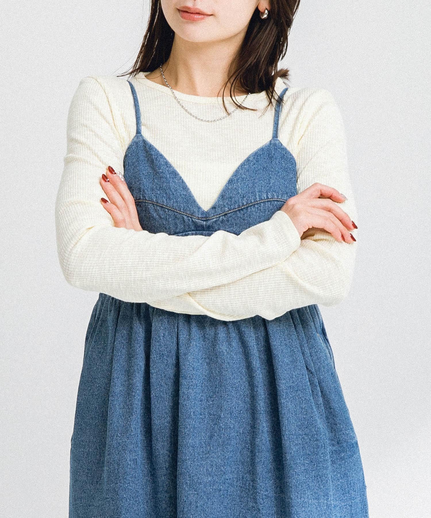 【サニーレーベル/Sonny Label / URBAN RESEARCH】のスラブベーシックロングスリーブTシャツ インテリア・キッズ・メンズ・レディースファッション・服の通販 founy(ファニー) 　ファッション　Fashion　レディースファッション　Fashion for Women　トップス・カットソー　Cut & Sew Tops　シャツ・ブラウス・オフィスカジュアル　Elegant Blouses & Button-Ups　ロングTシャツ・Tシャツ　Longline T-Shirts & Tees　2025年　2025　2025春夏・S/S　Spring/Summer 2025 SS25　おすすめ　Recommended / Our Picks　インナー　Innerwear　カットソー　Cut and Sewn Top　シンプル　Simple, Minimal　フィット　Fit, Slim Fit　ベスト　Vest, Waistcoat　夏　Summer　S/S・春夏　SS, Spring/Summer, Warm Season　バターイエロー|ID: prp329100004793729 ipo3291000000034782521