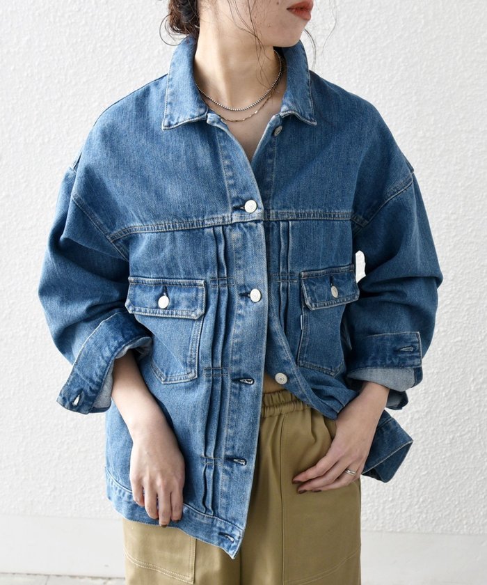 【シップス フォー ウィメン/SHIPS】のSHIPS any 洗濯機可能 デニム ジャケット SHIPS any DENIM インテリア・キッズ・メンズ・レディースファッション・服の通販 founy(ファニー) https://founy.com/ ファッション Fashion レディースファッション Fashion for Women アウター Coat / Outerwear Collection レディースジャケット・軽アウター Jackets デニムジャケット / カジュアルアウター Denim Jackets 洗える Machine Washable 今季 This Season, Current Season ジャケット Jacket, Outerwear デニム Denim, Jeans Material トレンチ Trench, Trench Coat 定番 Standard, Basic Item リラックス Relax, Relaxed Fit ルーズ Loose, Oversized おすすめ Recommended / Our Picks 2025年 2025 2025-2026秋冬・A/W Autumn/Winter 2025–26 AW25–26 |ID: prp329100004793731 ipo3291000000034782523