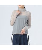 【ビームス ハート/BEAMS HEART】のシアー タートル プルオーバー 人気、トレンドファッション・服の通販 founy(ファニー) ファッション Fashion レディースファッション Fashion for Women トップス・カットソー Cut & Sew Tops カジュアルプルオーバー・ニットトップス Pullovers & Knit Tops / Casual Pullovers おすすめ Recommended / Our Picks インナー Innerwear カーディガン Cardigan, Knitwear シアー Sheer, See-Through ジャケット Jacket, Outerwear スウェット / スエット Sweatshirt, Sweatwear タートル Turtleneck, Turtle Collar thumbnail GREY|ID: prp329100004793732 ipo3291000000034880147