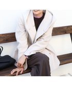 【エムケイ ミッシェルクラン/MK MICHEL KLEIN】の超軽量 エアリアルウール ミドル丈フーデットコート 人気、トレンドファッション・服の通販 founy(ファニー) ファッション Fashion レディースファッション Fashion for Women アウター Coat / Outerwear Collection コート・ロングコート・ピーコート Long Coats, Peacoats & More 春 Spring 秋 Autumn 軽量 Lightweight, Ultra Light フロント Front, Front Design ボトム Bottoms, Lower Wear ミドル Middle Length, Mid Height 冬 Winter / This Winter 夏 Summer thumbnail ベージュ|ID: prp329100004793735 ipo3291000000035035839