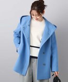 【エムケイ ミッシェルクラン/MK MICHEL KLEIN】の超軽量 エアリアルウール ミドル丈フーデットコート 人気、トレンドファッション・服の通販 founy(ファニー) ファッション Fashion レディースファッション Fashion for Women アウター Coat / Outerwear Collection コート・ロングコート・ピーコート Long Coats, Peacoats & More 春 Spring 秋 Autumn 軽量 Lightweight, Ultra Light フロント Front, Front Design ボトム Bottoms, Lower Wear ミドル Middle Length, Mid Height 冬 Winter / This Winter 夏 Summer thumbnail ブルー|ID: prp329100004793735 ipo3291000000035035840