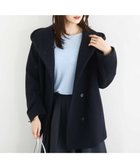 【エムケイ ミッシェルクラン/MK MICHEL KLEIN】の超軽量 エアリアルウール ミドル丈フーデットコート 人気、トレンドファッション・服の通販 founy(ファニー) ファッション Fashion レディースファッション Fashion for Women アウター Coat / Outerwear Collection コート・ロングコート・ピーコート Long Coats, Peacoats & More 春 Spring 秋 Autumn 軽量 Lightweight, Ultra Light フロント Front, Front Design ボトム Bottoms, Lower Wear ミドル Middle Length, Mid Height 冬 Winter / This Winter 夏 Summer thumbnail ネイビー|ID: prp329100004793735 ipo3291000000035035841