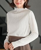 【アールピーエス/rps】のウェーブジャガードハイネックカットソー 人気、トレンドファッション・服の通販 founy(ファニー) ファッション Fashion レディースファッション Fashion for Women トップス・カットソー Cut & Sew Tops カットソー・ベーシックTシャツ Cut-and-Sewn Tops / Stretch Tees & Basics インナー Innerwear ウェーブ Wavy Pattern シンプル Simple, Minimal フェミニン Feminine, Girly ボトルネック Bottle Neck, Mock Neck 再入荷 Restock / Back in Stock A/W・秋冬 Autumn/Winter thumbnail アイボリー|ID: prp329100004793736 ipo3291000000034889998