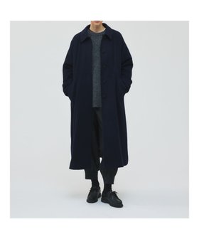 【マーコート/MARcourt】のmizuiro ind ウール混バルマカーンコート 人気、トレンドファッション・服の通販 founy(ファニー) ファッション Fashion レディースファッション Fashion for Women アウター Coat / Outerwear Collection コート・ロングコート・ピーコート Long Coats, Peacoats & More フロント Front, Front Design ベーシック Basic, Essential ポケット Pocket, Pocket Detail 無地 Plain, Solid Color 長袖 Long Sleeve, Full Sleeve |ID:prp329100004793746