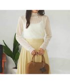 【アー ヴェー ヴェー/a.v.v】のシアーウェーブハイネックカットソー 人気、トレンドファッション・服の通販 founy(ファニー) ファッション Fashion レディースファッション Fashion for Women トップス・カットソー Cut & Sew Tops カットソー・ベーシックTシャツ Cut-and-Sewn Tops / Stretch Tees & Basics インナー Innerwear ウェーブ Wavy Pattern カーディガン Cardigan, Knitwear シアー Sheer, See-Through フィット Fit, Slim Fit ベーシック Basic, Essential 再入荷 Restock / Back in Stock エレガント 上品 Elegant thumbnail アイボリー|ID: prp329100004793753 ipo3291000000034782684